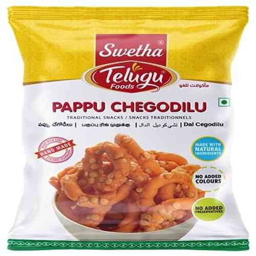 Swetha Telugu Foods Pappu Chegodilu 110g