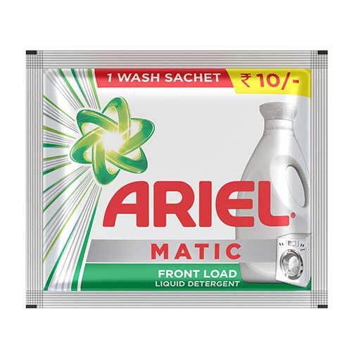 Ariel Matic Front Load Liquid Detergent, 50ml Sachet-0