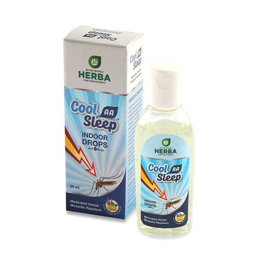 Herba Cool AA Sleep Herbal Indoor Drops for Mosquito Repellent, 25ml-0