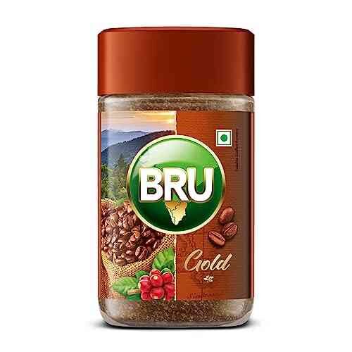Bru Gold Freeze Dried Instant Coffee Powder 55g