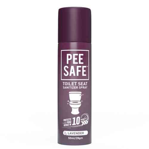 Pee Safe Toilet Seat Sanitizer Spray Lavender 75ml